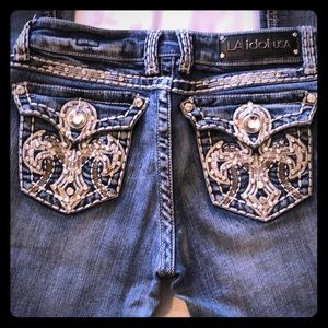 LA IDOL JEANS SIZE 5 great condition
